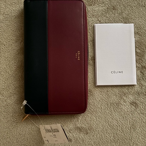 Celine Continental Bicolor Wallet - Picture 6 of 7